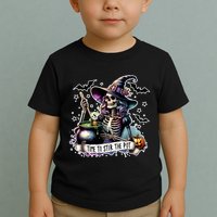 Time To Stir The Pot Witch Halloween Toddler T-Shirt