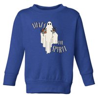 Thats The Spirit Ghost Halloween Gift Cute Gift Toddler Sweatshirt