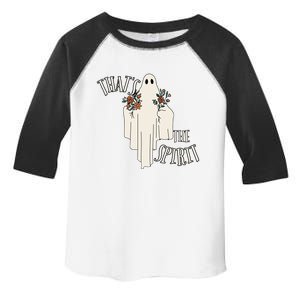 Thats The Spirit Ghost Halloween Gift Cute Gift Toddler Fine Jersey T-Shirt