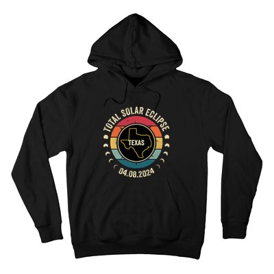 Texas Total Solar Eclipse 2024 American Totality April 8 Hoodie