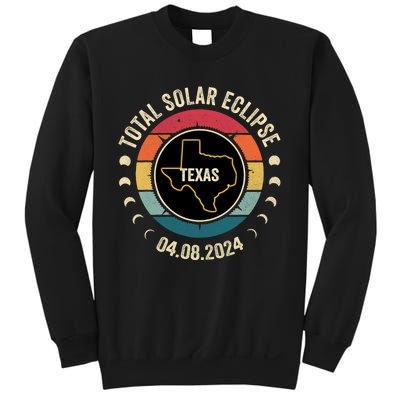 Texas Total Solar Eclipse 2024 American Totality April 8 Sweatshirt