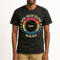 Texas Total Solar Eclipse 2024 American Totality April 8 Tall T-Shirt
