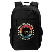 Texas Total Solar Eclipse 2024 American Totality April 8 Daily Commute Backpack