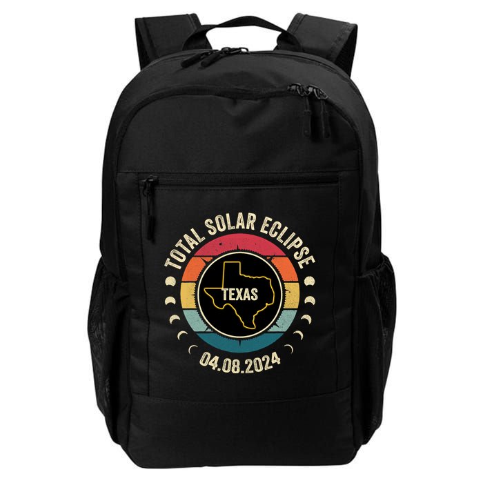 Texas Total Solar Eclipse 2024 American Totality April 8 Daily Commute Backpack