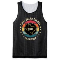 Texas Total Solar Eclipse 2024 American Totality April 8 Mesh Reversible Basketball Jersey Tank