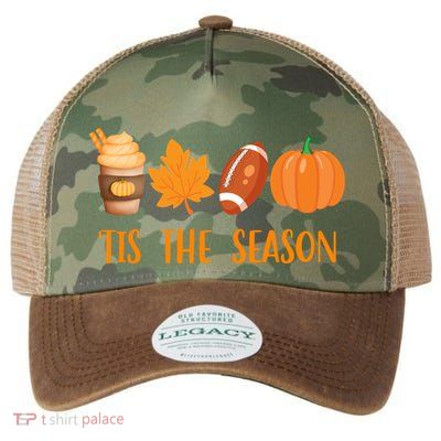 Tis The Season Festive Fall Lover Legacy Tie Dye Trucker Hat