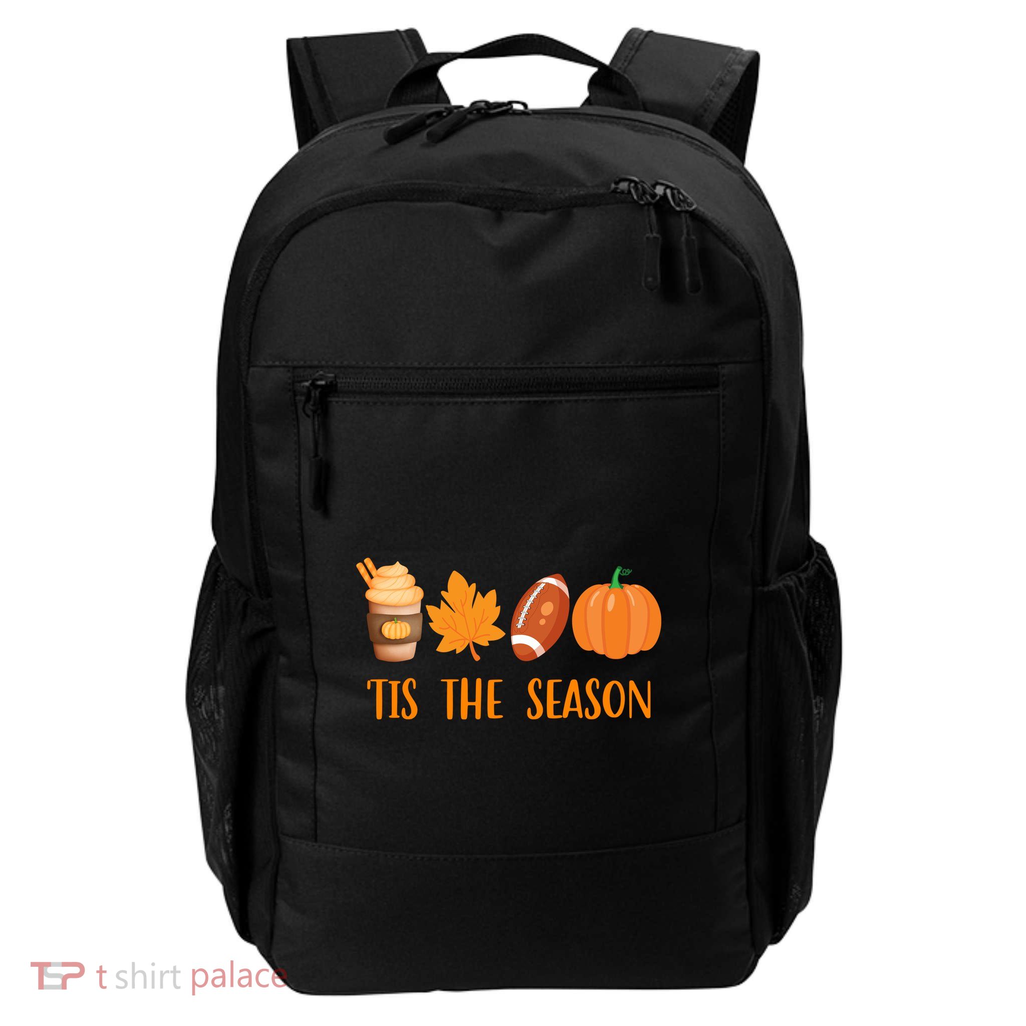 Tis The Season Festive Fall Lover Backpack