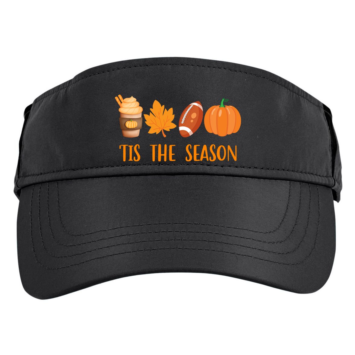 Tis The Season Festive Fall Lover Adult Drive Performance Visor