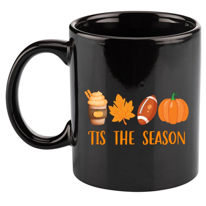 Tis The Season Festive Fall Lover 11oz C Handle Ceramic Mug