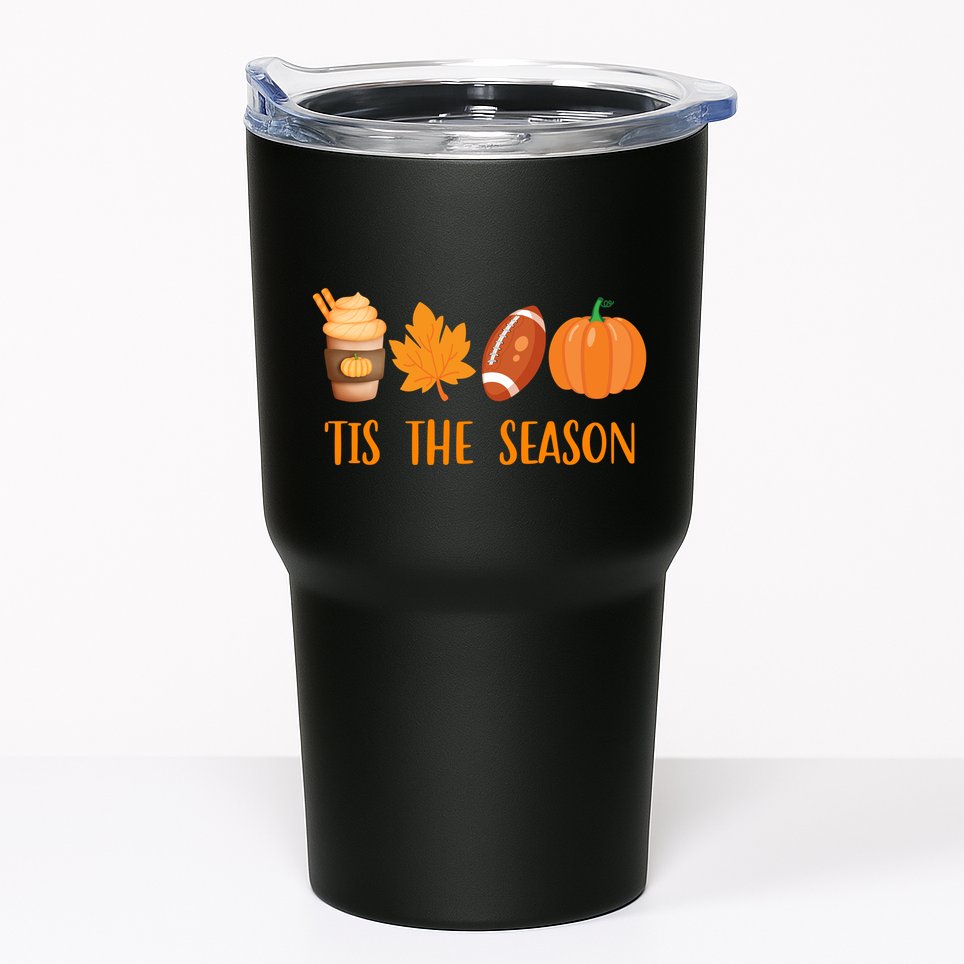 Tis The Season Festive Fall Lover Tumbler