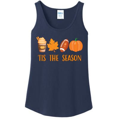 Tis The Season Festive Fall Lover Ladies Essential Tank