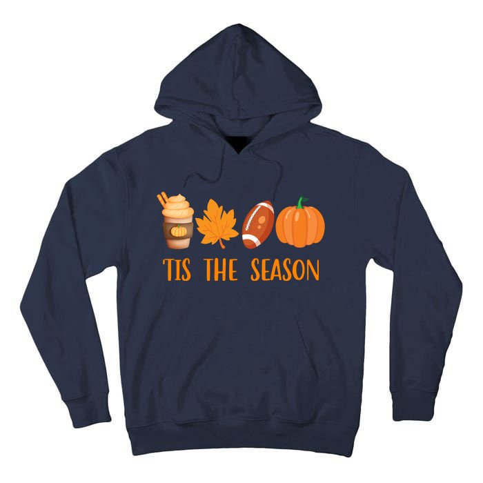 Tis The Season Festive Fall Lover Tall Hoodie