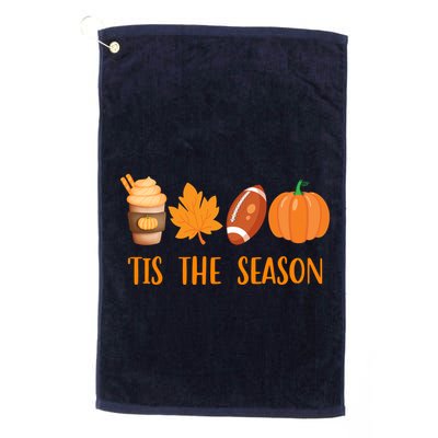 Tis The Season Festive Fall Lover Golf Towel