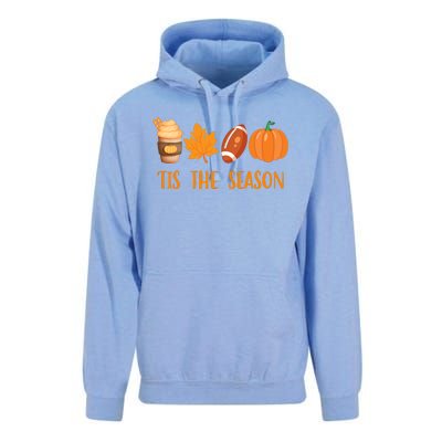 Tis The Season Festive Fall Lover Unisex Surf Hoodie