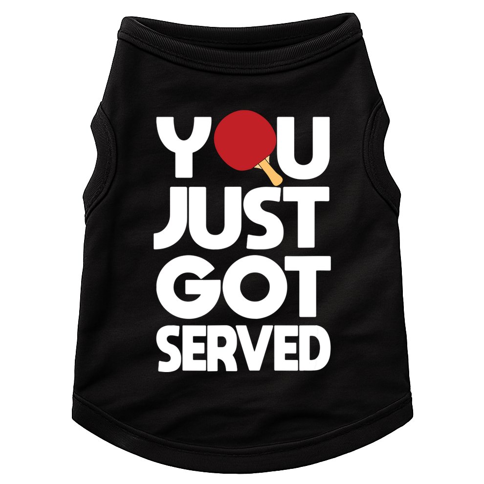 Table Tennis Shirts For Butterfly Ping Pong Doggie Tank