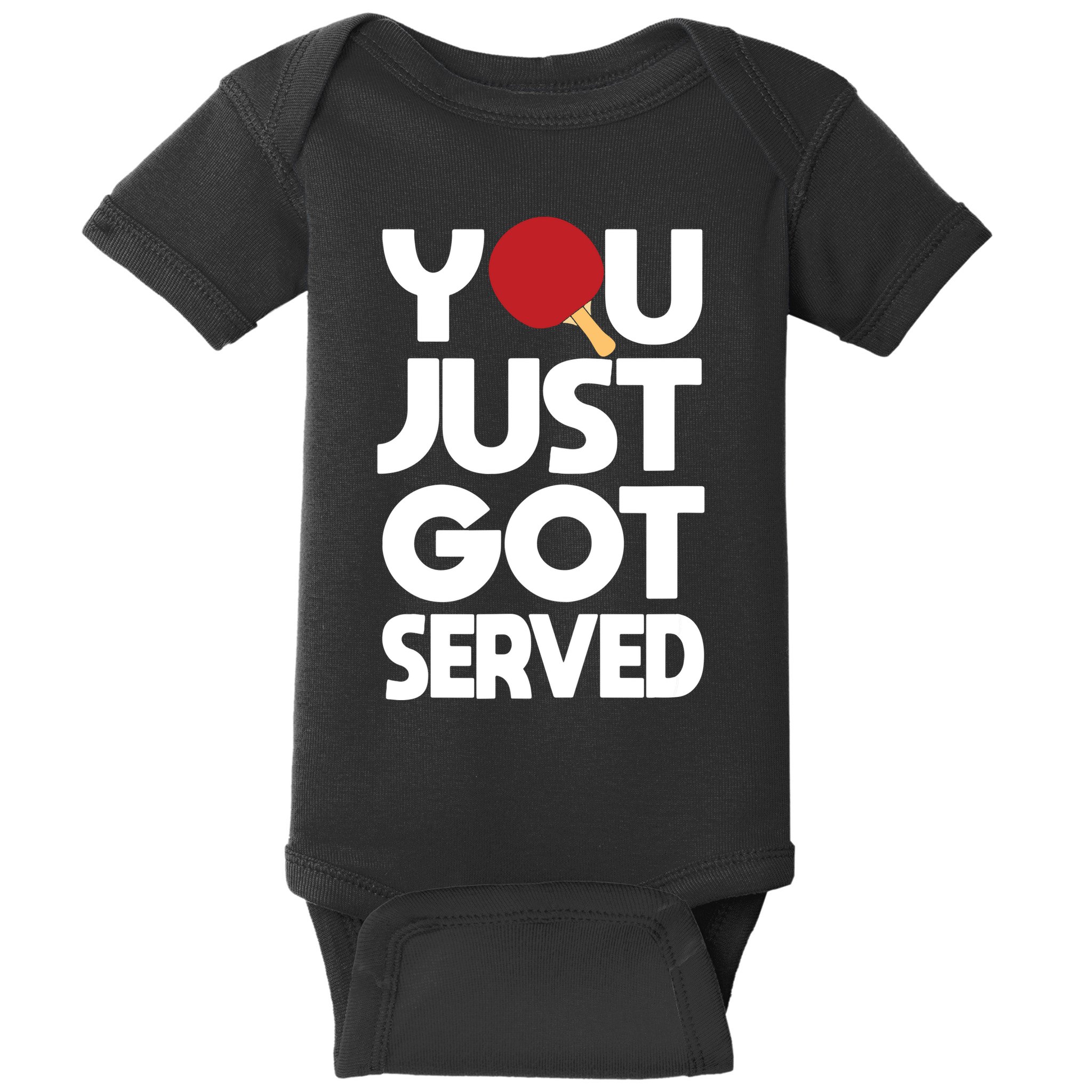 Table Tennis Shirts For Butterfly Ping Pong Baby Bodysuit