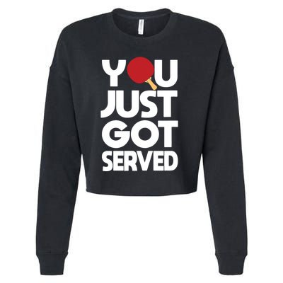 Table Tennis Shirts For Butterfly Ping Pong Cropped Pullover Crew