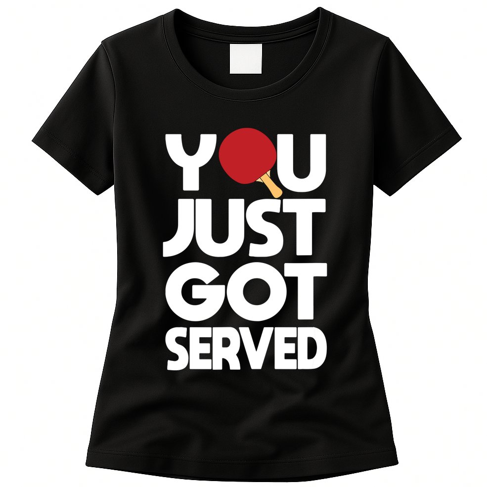 Table Tennis Shirts For Butterfly Ping Pong Womens T-Shirt