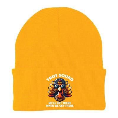 Turkey Trot Squad Knit Cap Winter Beanie