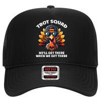 Turkey Trot Squad High Crown Mesh Back Trucker Hat