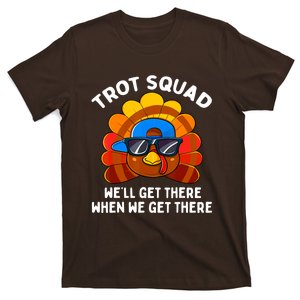 Turkey Trot Squad Thanksgiving Running Costume T-Shirt