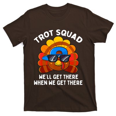 Turkey Trot Squad Thanksgiving Running Costume T-Shirt