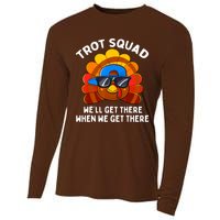 Turkey Trot Squad Thanksgiving Running Costume Cooling Performance Long Sleeve Crew