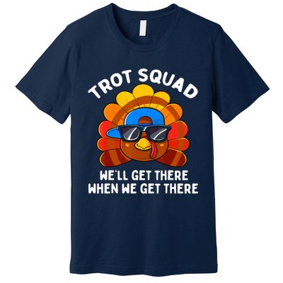 Turkey Trot Squad Thanksgiving Running Costume Premium T-Shirt