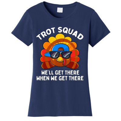 Turkey Trot Squad Thanksgiving Running Costume Women's T-Shirt