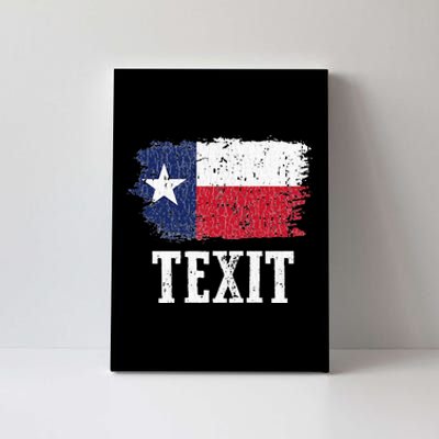 Texit Texas Secede Texan State Flag Texas State Pride Texit Canvas