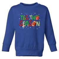 Tis The Season Football Xmas Tree Coffee Merry Christmas Gift Toddler Sweatshirt