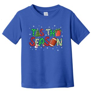 Tis The Season Football Xmas Tree Coffee Merry Christmas Gift Toddler T-Shirt