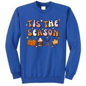 Tis The Season Field Hockey Pumpkin Latte Fall Thanksgiving Cute Gift Sweatshirt