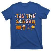 Tis The Season Field Hockey Pumpkin Latte Fall Thanksgiving Cute Gift T-Shirt