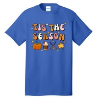 Tis The Season Field Hockey Pumpkin Latte Fall Thanksgiving Cute Gift Tall T-Shirt