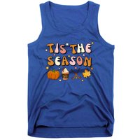 Tis The Season Field Hockey Pumpkin Latte Fall Thanksgiving Cute Gift Tank Top