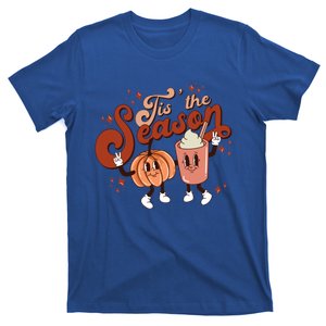 Tis The Season Pumpkin Boo 60s 70s Hippie Halloween Costume Gift T-Shirt