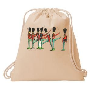 Toy Tin Soldiers Nutcracker Goofing Around Drawstring Bag