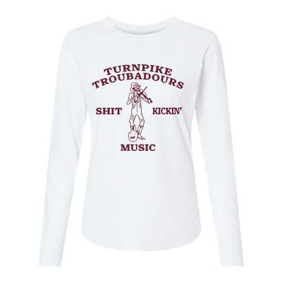 Turnpike Troubadours Shit Kickin Music Womens Cotton Relaxed Long Sleeve T-Shirt