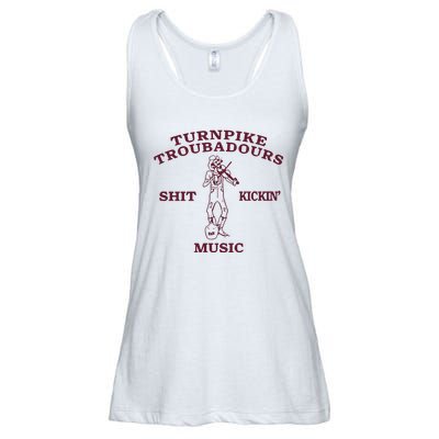 Turnpike Troubadours Shit Kickin Music Ladies Essential Flowy Tank