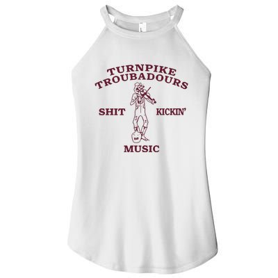 Turnpike Troubadours Shit Kickin Music Women’s Perfect Tri Rocker Tank