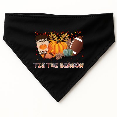Tis The Season Fall Lover Cute Gift USA-Made Doggie Bandana