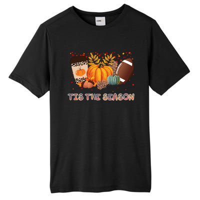 Tis The Season Fall Lover Cute Gift Tall Fusion ChromaSoft Performance T-Shirt