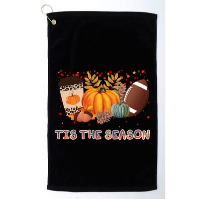 Tis The Season Fall Lover Cute Gift Golf Towel