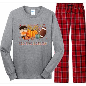 Tis The Season Fall Lover Cute Gift Long Sleeve Pajama Set