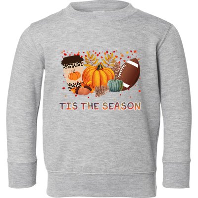 Tis The Season Fall Lover Cute Gift Toddler Sweatshirt