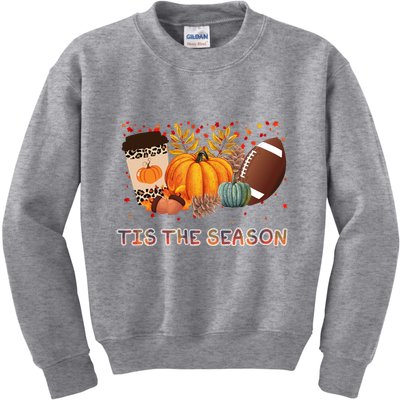 Tis The Season Fall Lover Cute Gift Kids Sweatshirt