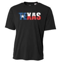 Texas Texas State Flag Vintage Texas Flag Texas State Cooling Performance Crew T-Shirt