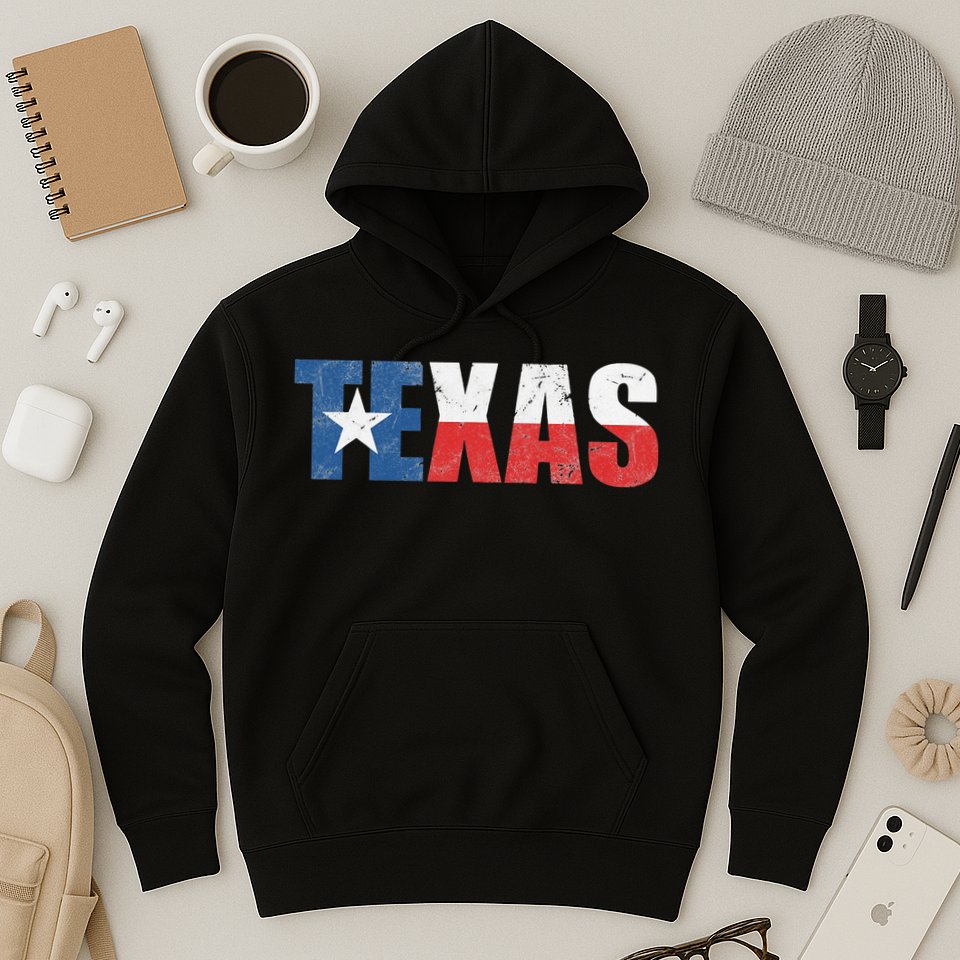 Texas Texas State Flag Vintage Texas Flag Texas State Hoodie