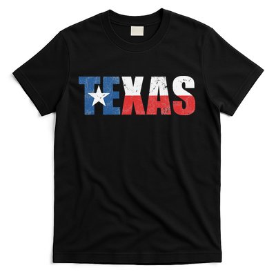 Texas Texas State Flag Vintage Texas Flag Texas State T-Shirt